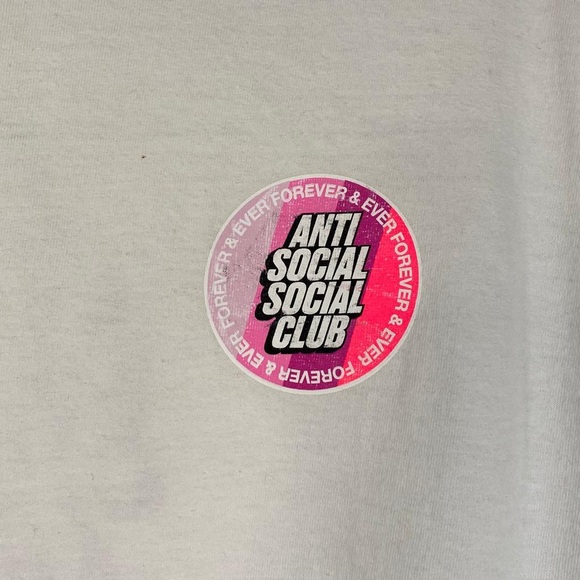 Antisocial Club XL 100% Cotton Short Sleeve Tee - Picture 5 of 9